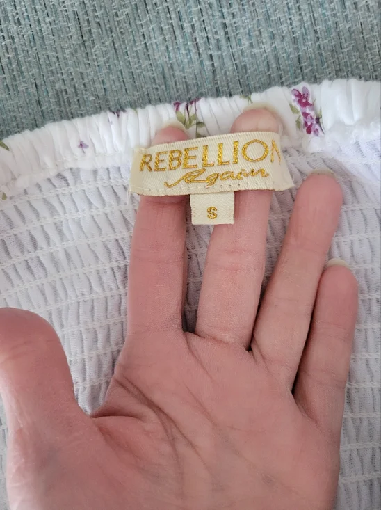 New Cute Maxi Dress Pachwork Style Size S - Picture 3 of 3